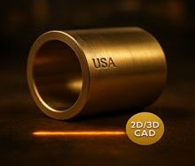 Performance Bronze Bearings manufactured in the USA