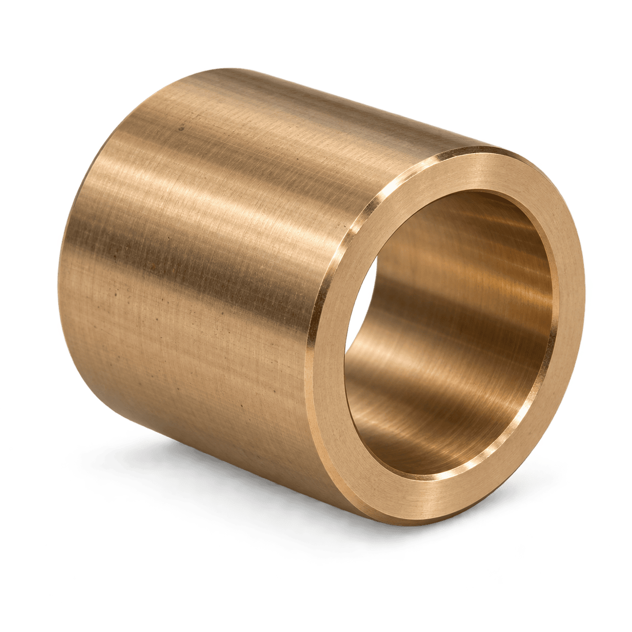 Machined cast bronze bearing